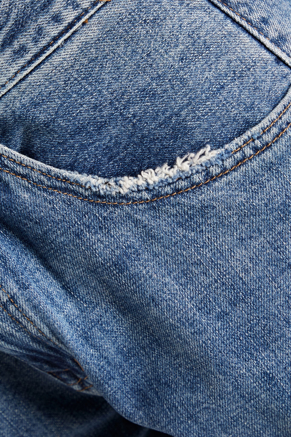 PISTOLA DENIM BOBBIE-TILBURY DISTRESSED HIGH-RISE WIDE-LEG JEANS