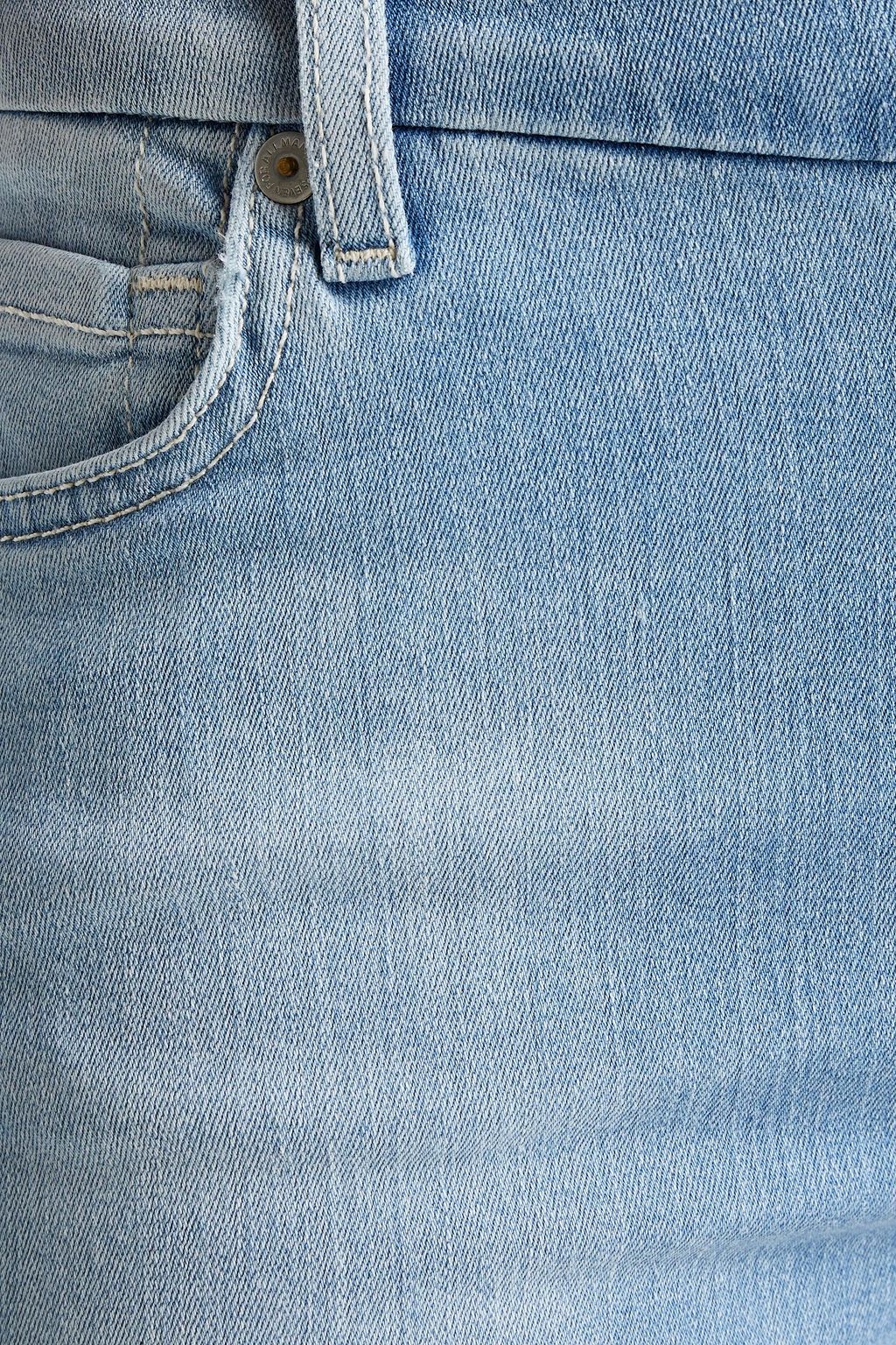7 FOR ALL MANKIND Kimmie faded mid-rise flared jeans
