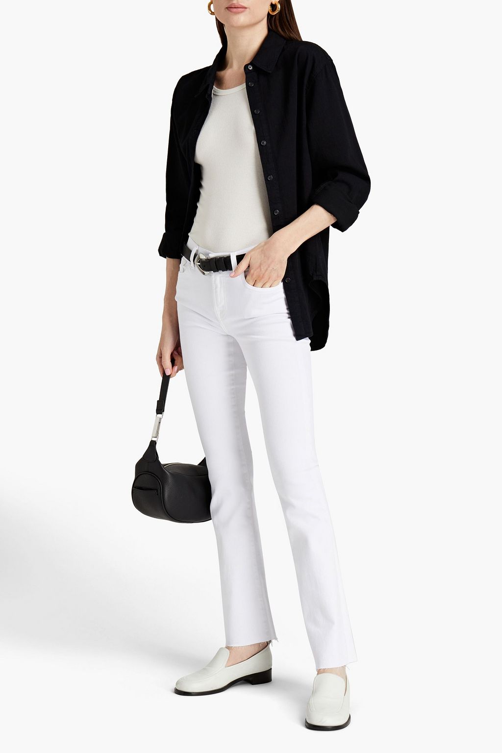 7 FOR ALL MANKIND Low-rise bootcut jeans