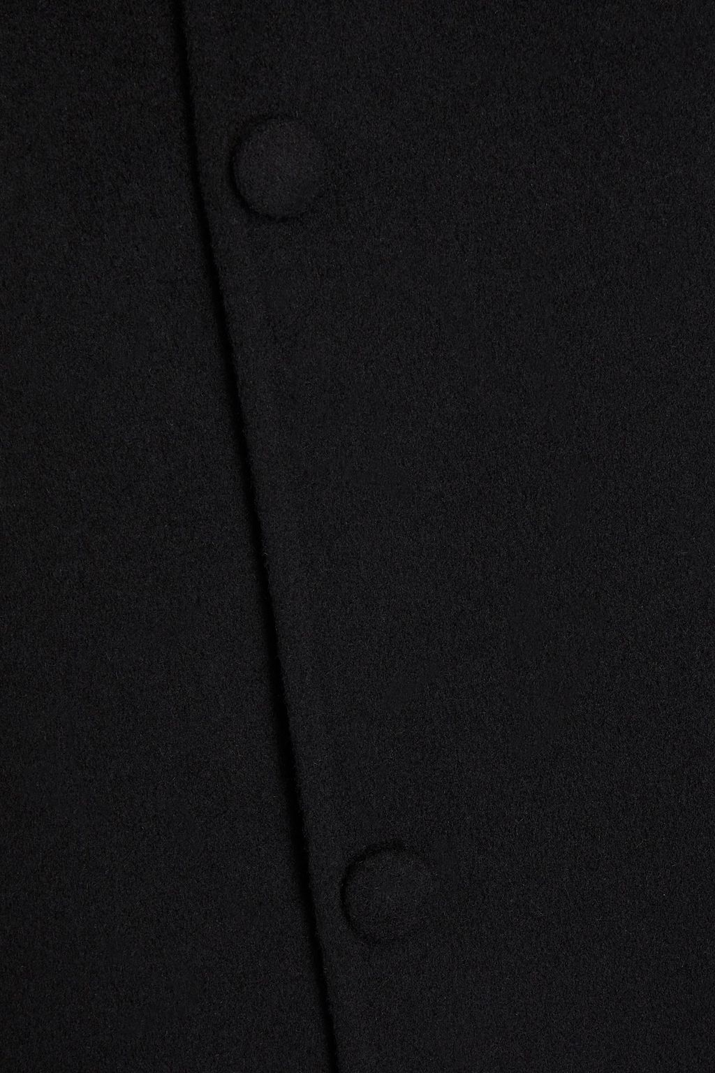 VALENTINO GARAVANI Embroidered wool and cashmere-blend felt jacket