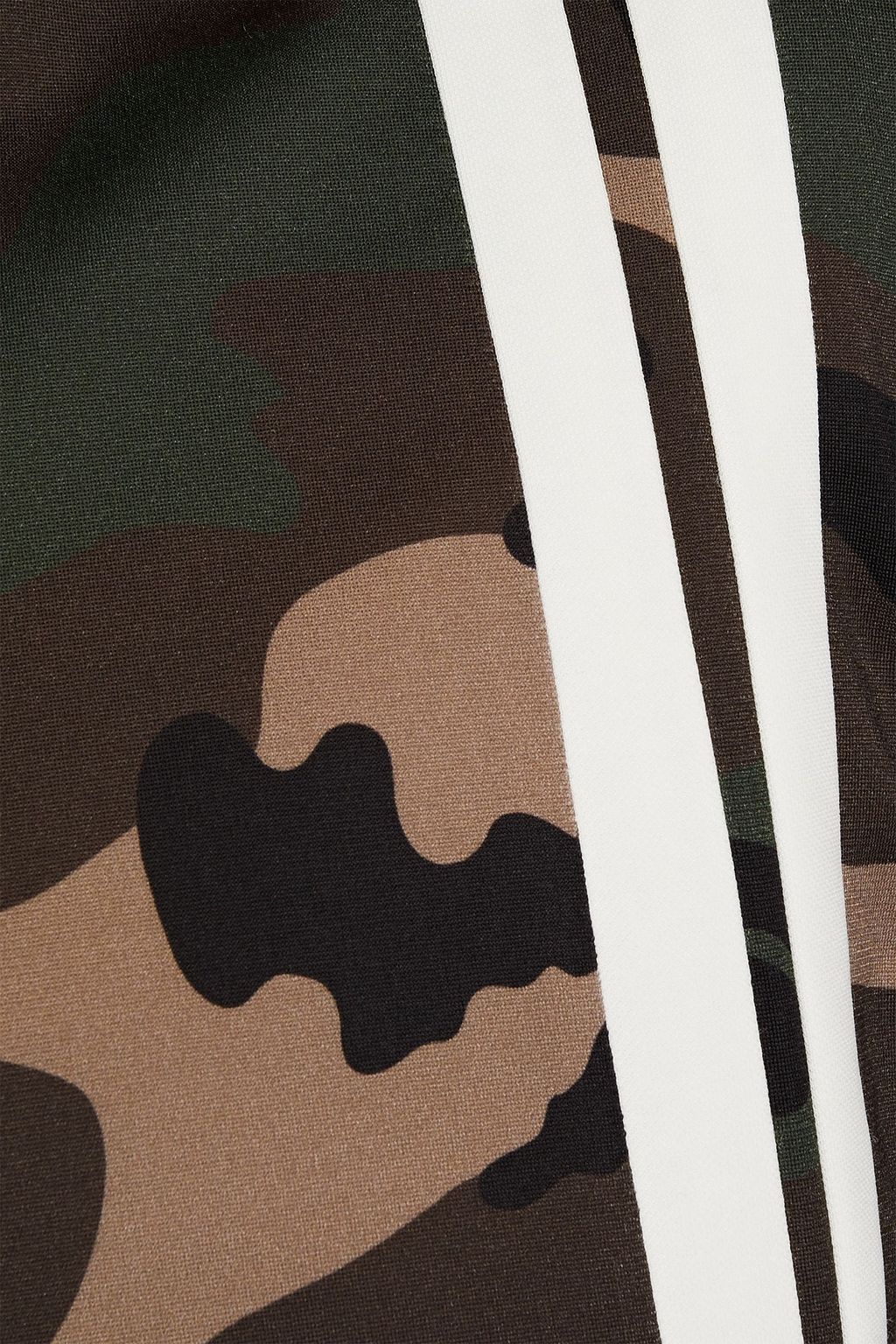 VALENTINO GARAVANI Printed fleece bomber jacket