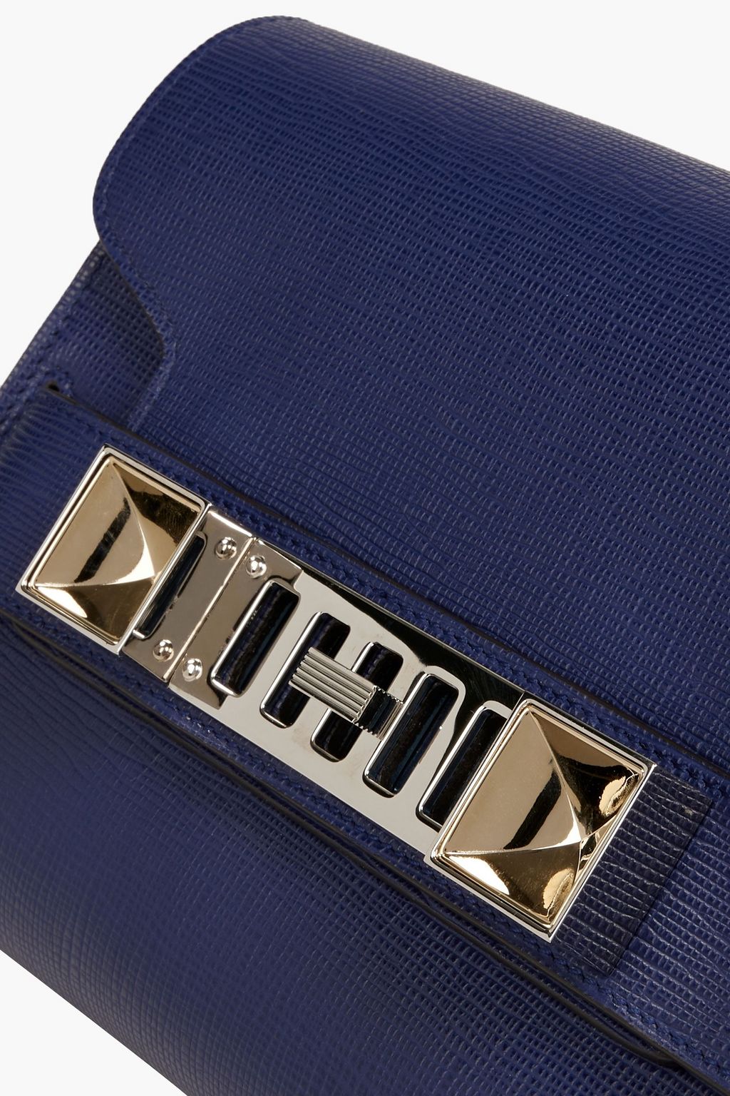 PROENZA SCHOULER Chain PS11 textured-leather clutch