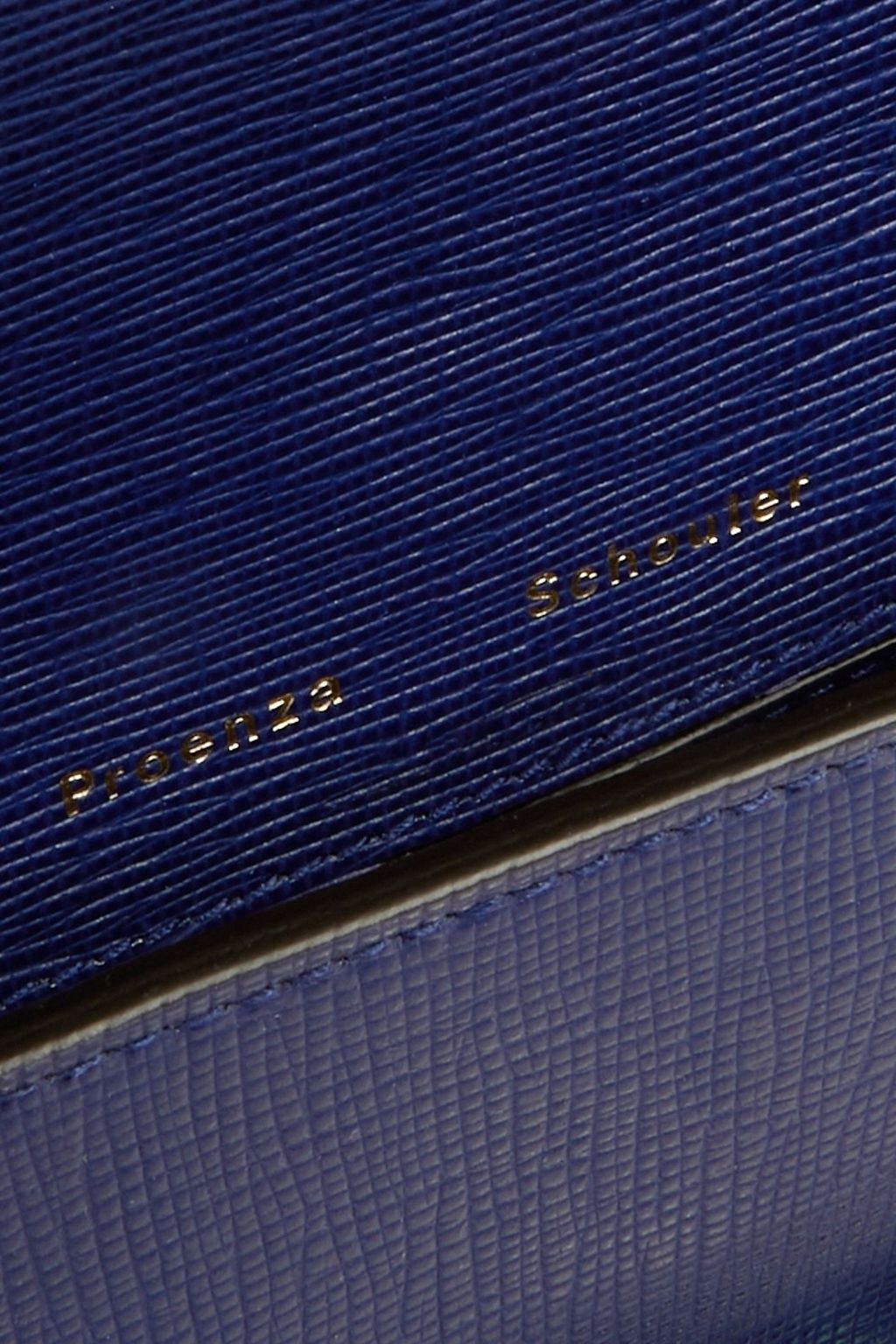 PROENZA SCHOULER Chain PS11 textured-leather clutch