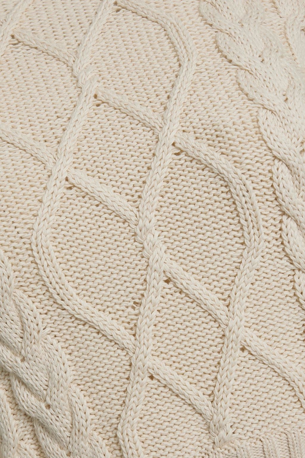 ROSIE ASSOULIN Cable-knit cotton sweater
