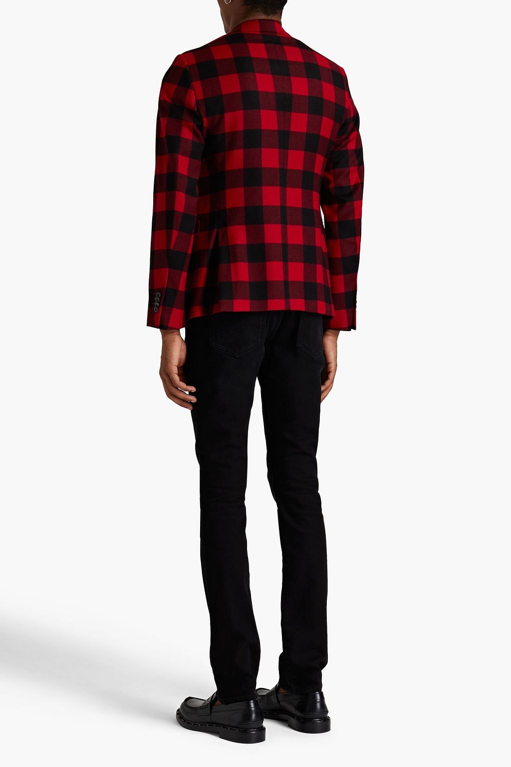 VALENTINO Checked wool blazer