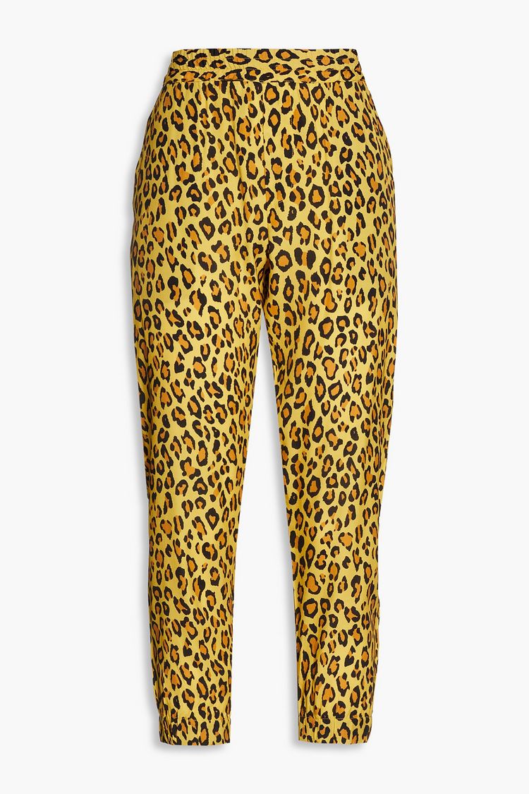r13 leopard pants