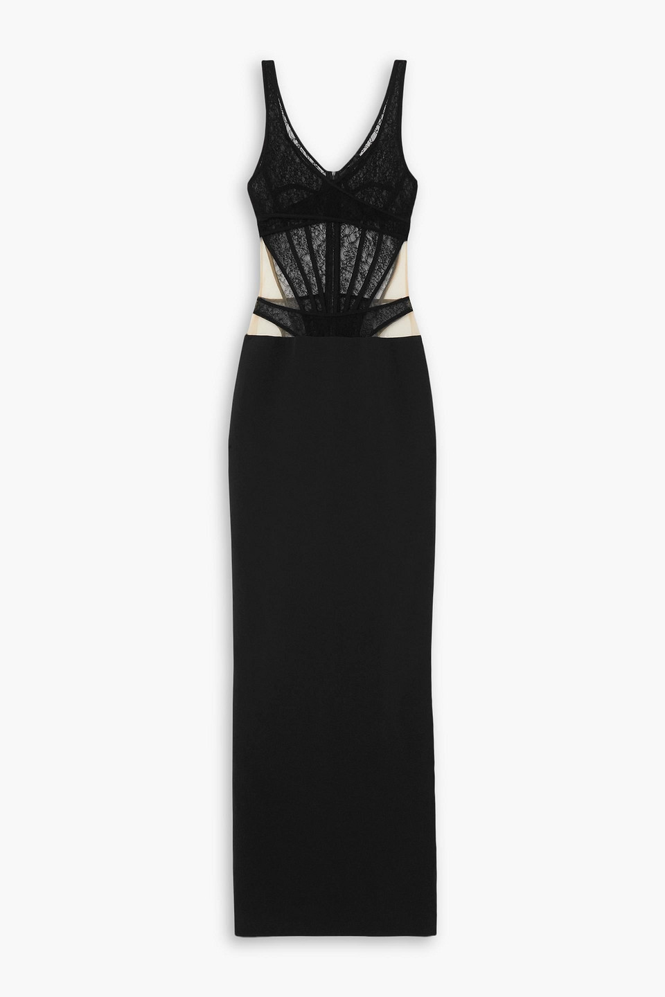 chinese dress ladies David Koma Peplum Lace Cocktail Dress | Size - UK 10