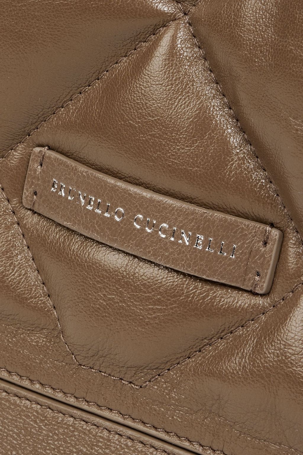 BRUNELLO CUCINELLI Quilted leather tote