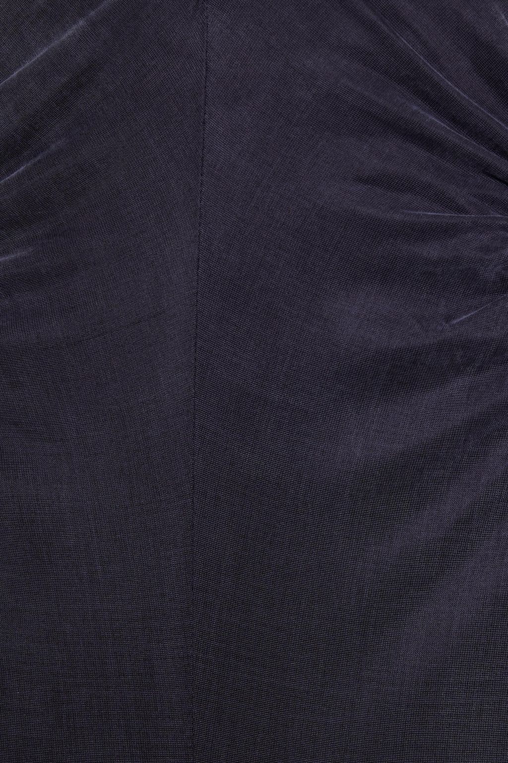 DION LEE Cutout stretch-cupro jersey midi skirt