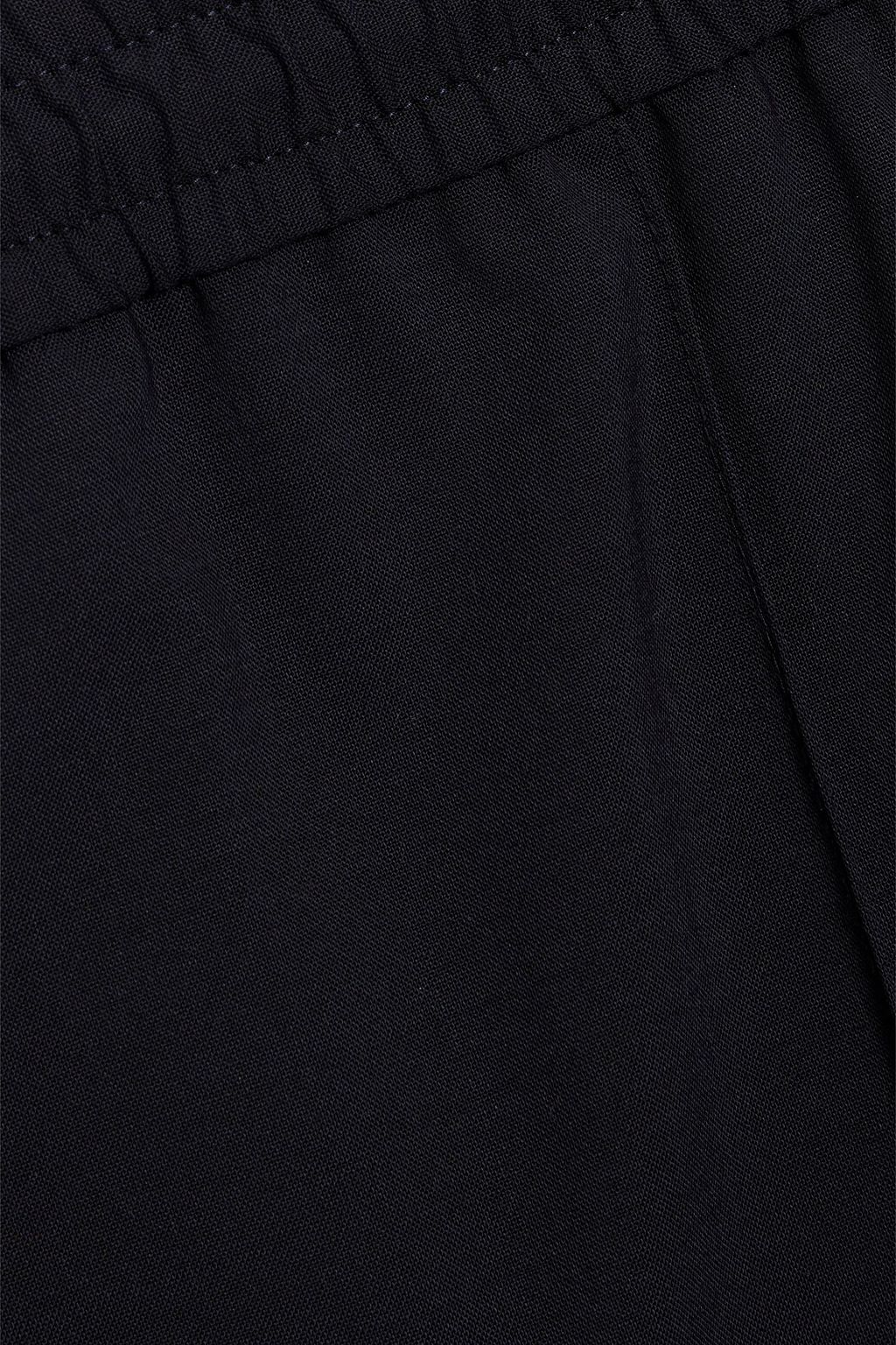 THEORY Tapered wool-blend drawstring pants
