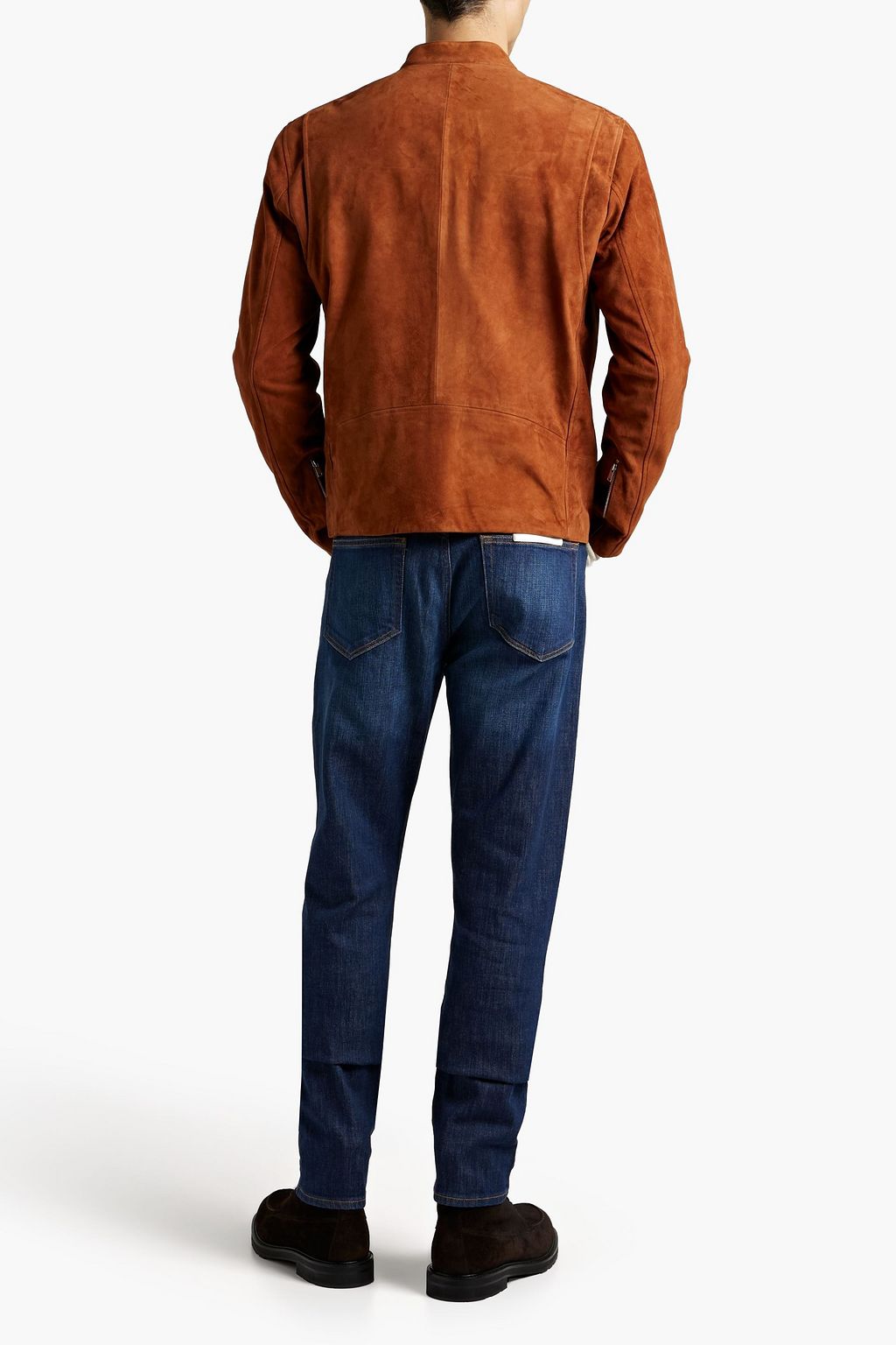 FRAME Jeans mit schmalem Bein aus ausgewaschenem Denim in Distressed-Optik