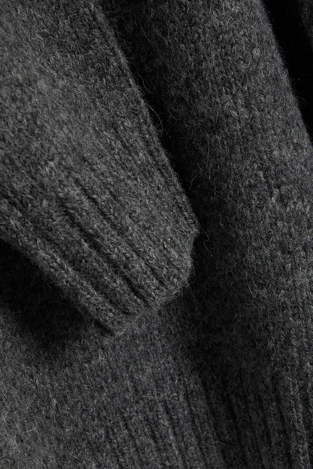 FRAME Mélange brushed knitted sweater