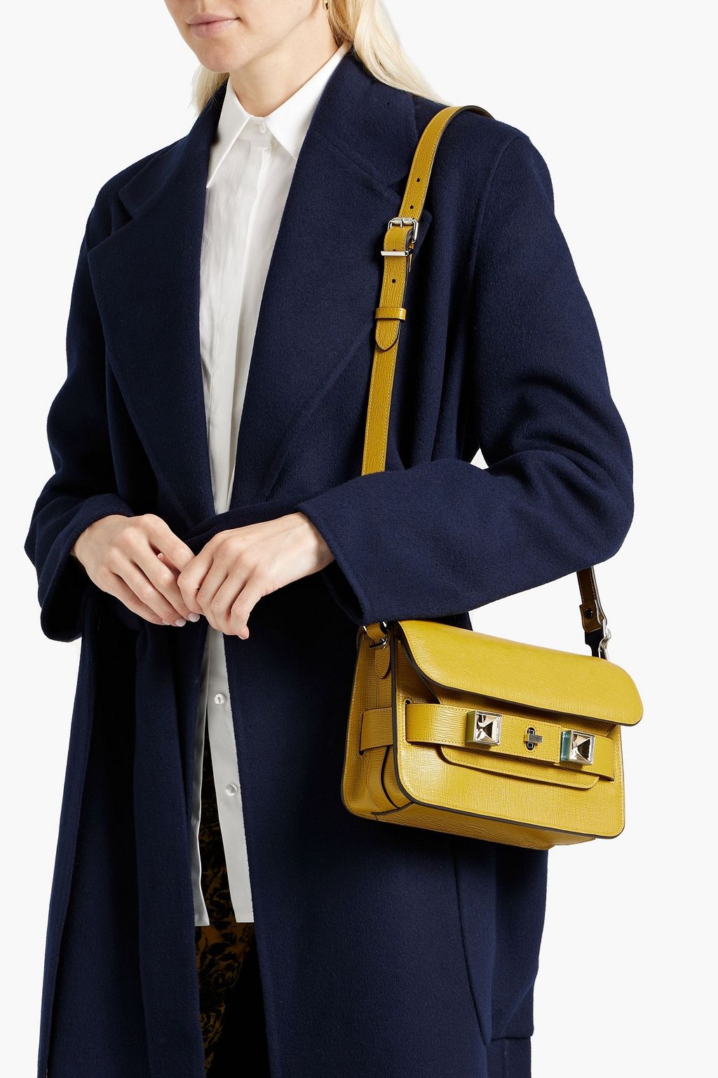 PROENZA SCHOULER PS11 textured-leather shoulder bag