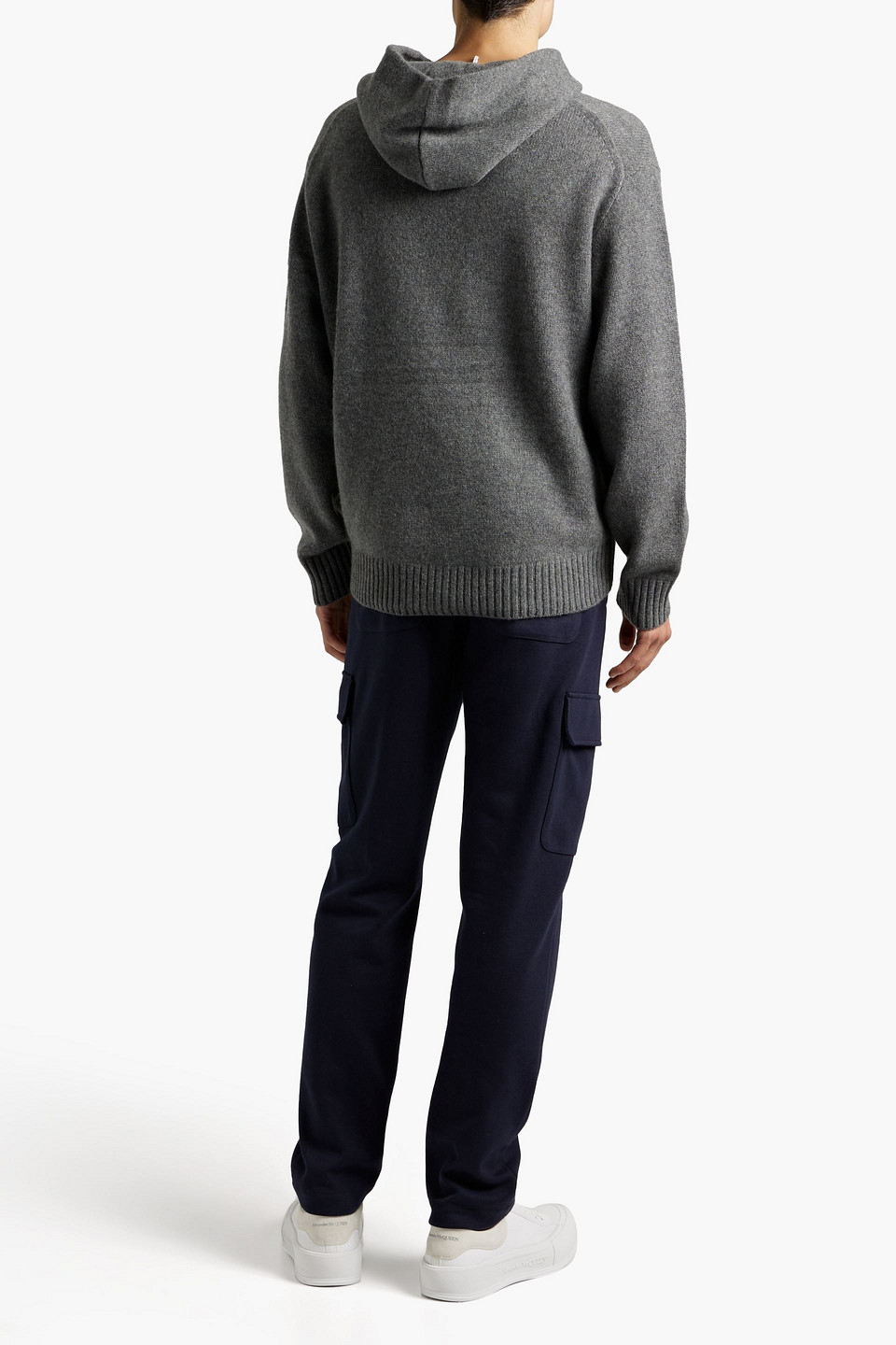 Peserico Jersey Sweatpants In Navy
