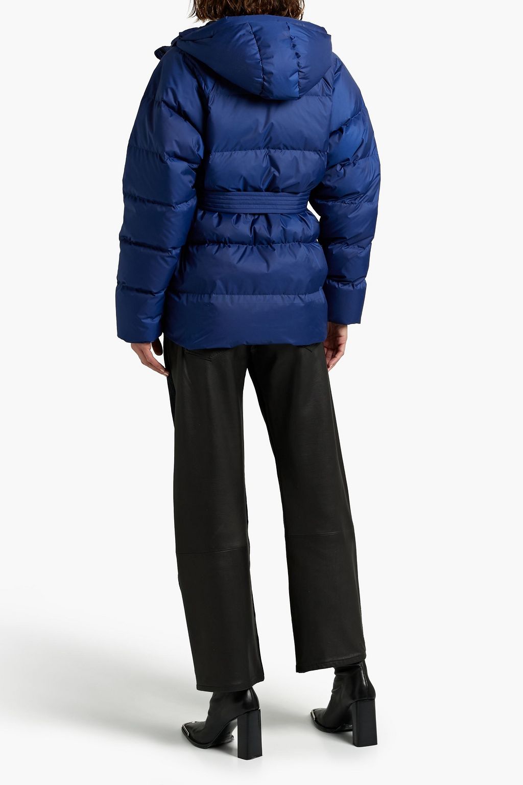 IENKI IENKI Berlin quilted shell hooded down jacket