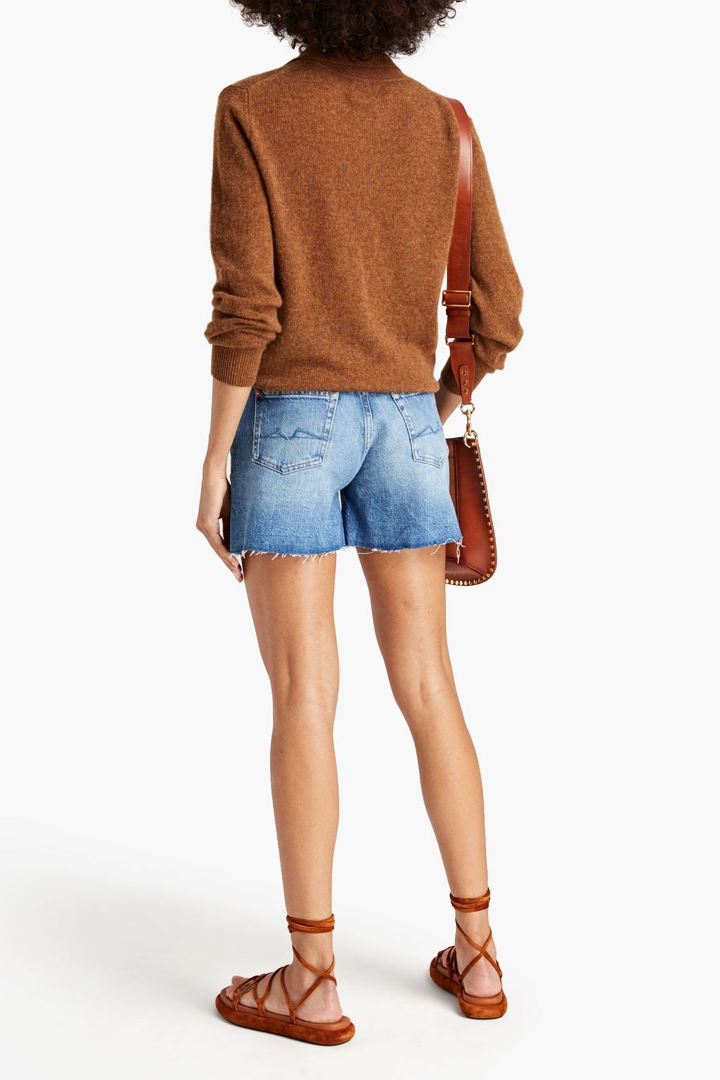 7 FOR ALL MANKIND شورت «بيلي» من الجينز