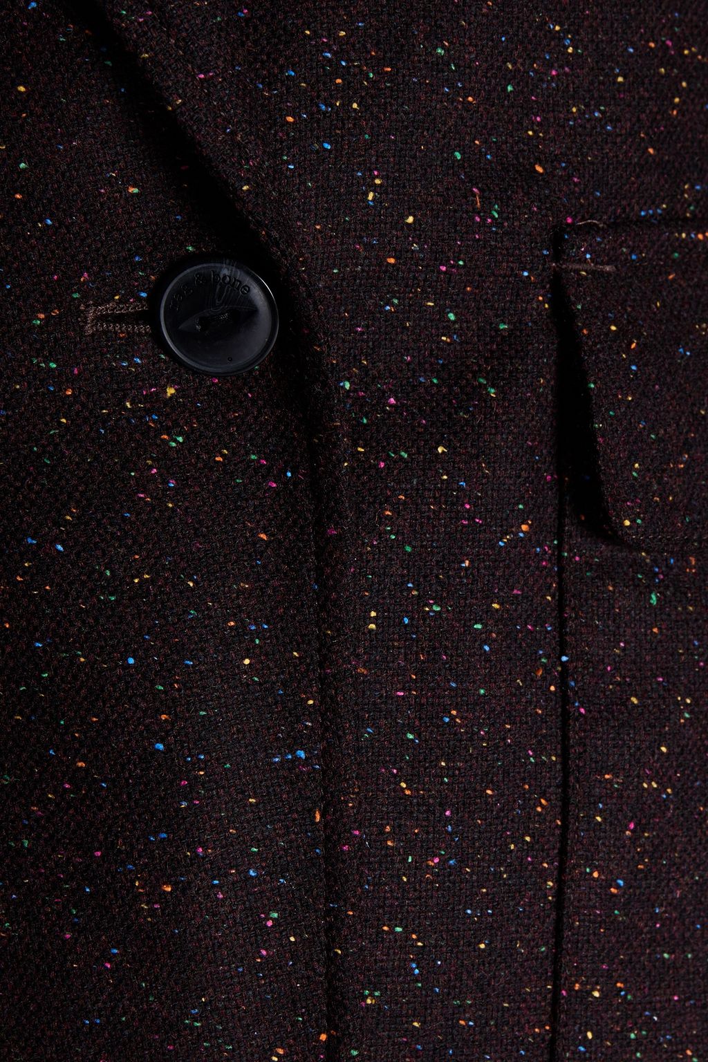 RAG & BONE Vera Donegal wool-blend blazer