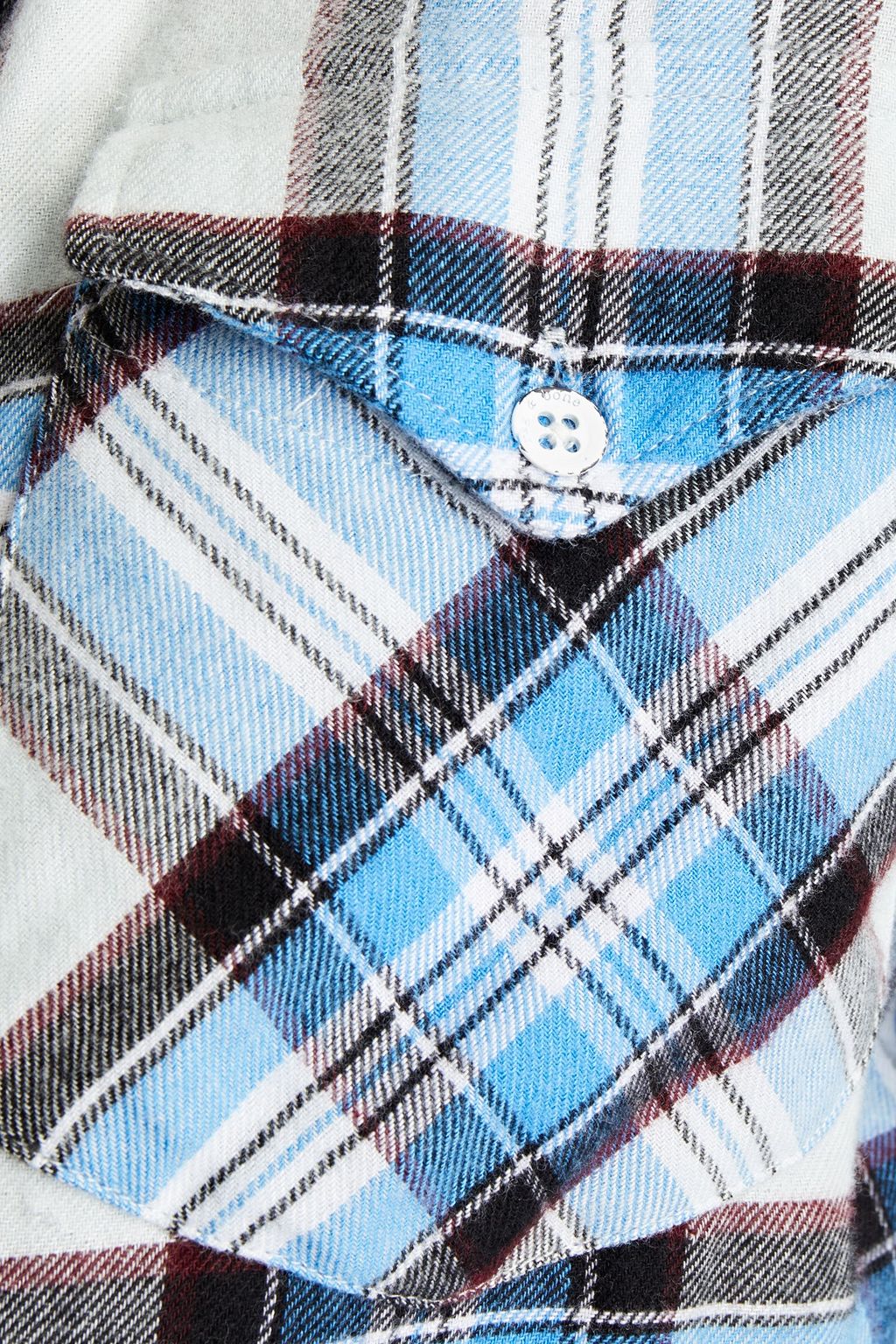RAG & BONE Jonah 체크 플란넬 셔츠