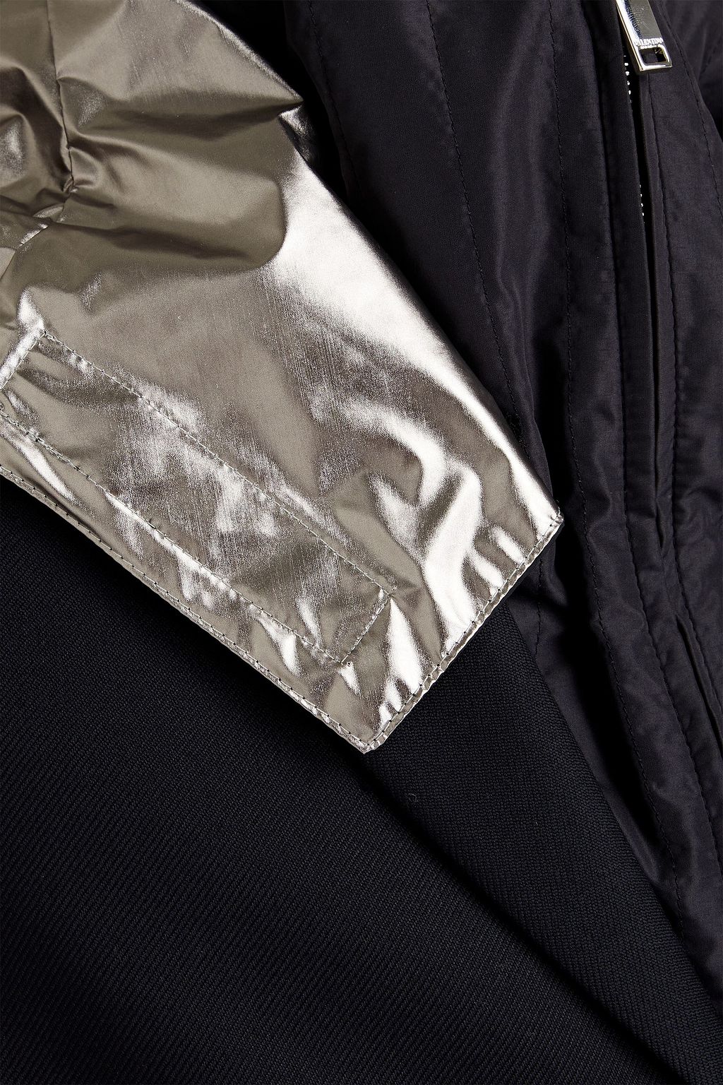 VALENTINO GARAVANI Kapuzenmantel aus Woll-Twill