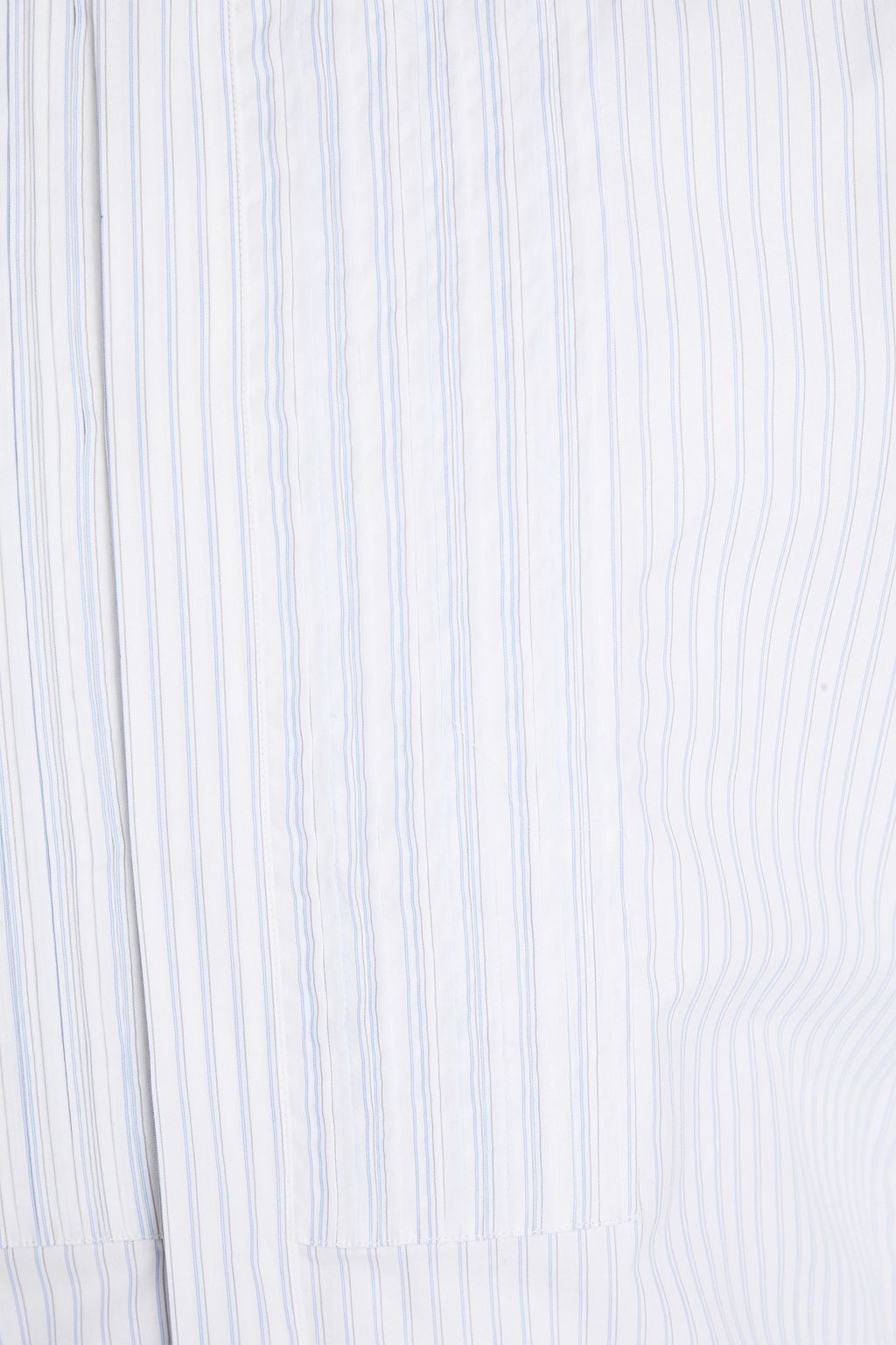 VALENTINO GARAVANI Striped cotton-poplin shirt