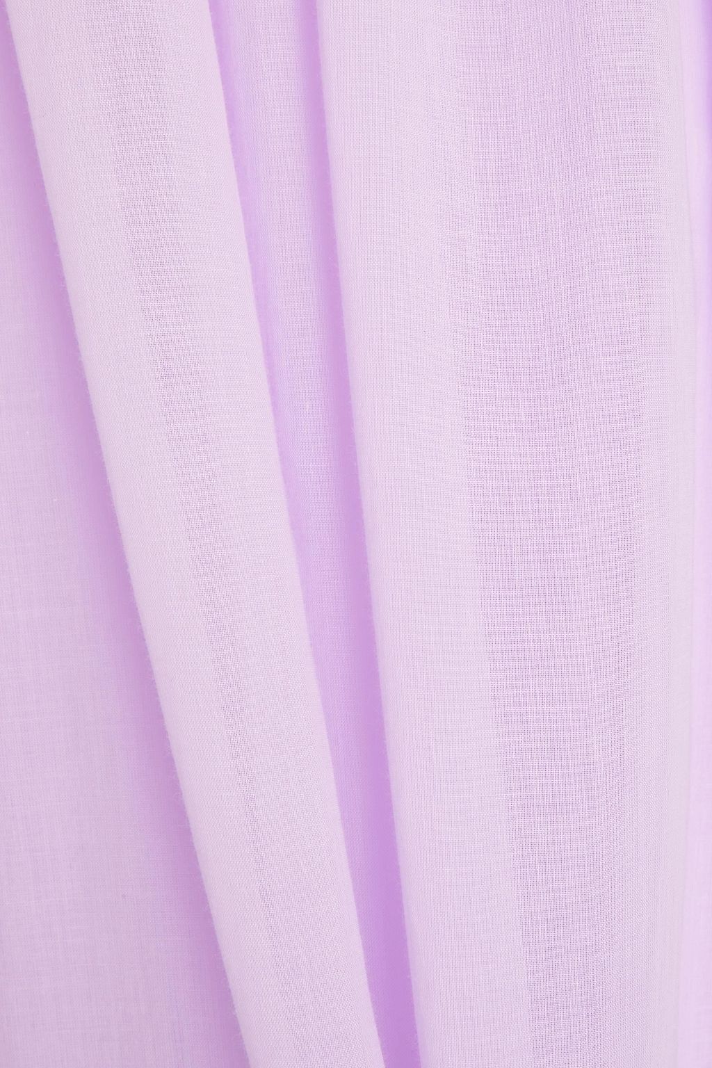 STELLA MCCARTNEY Falabella chain-embellished cotton-voile midi dress