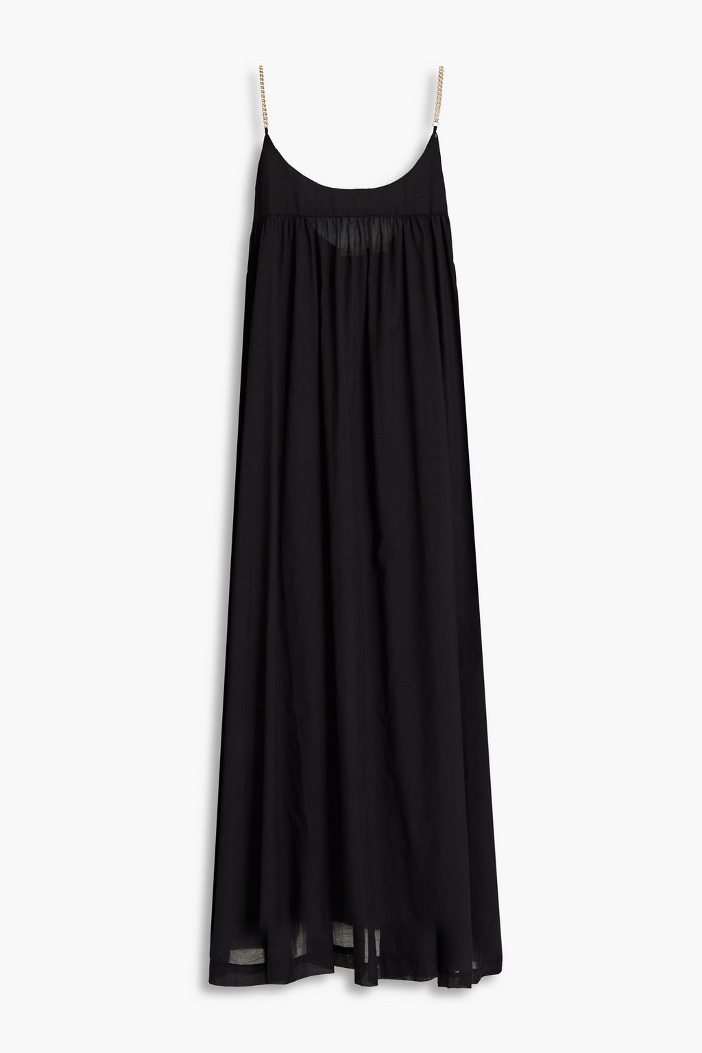 Cotton voile midi dress outlet