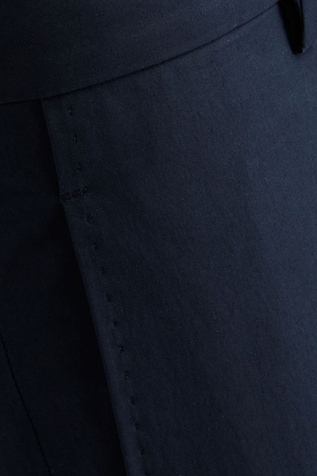 VALENTINO Slim-fit cotton-poplin pants
