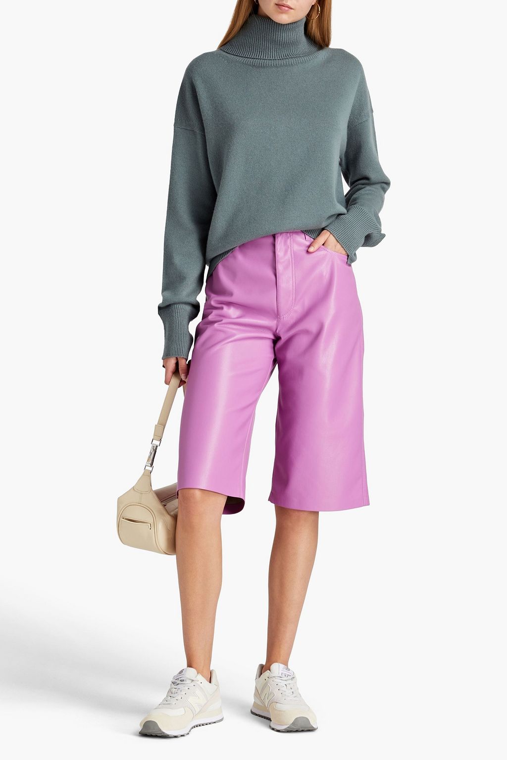 ARCH4 Simone oversized cashmere turtleneck sweater