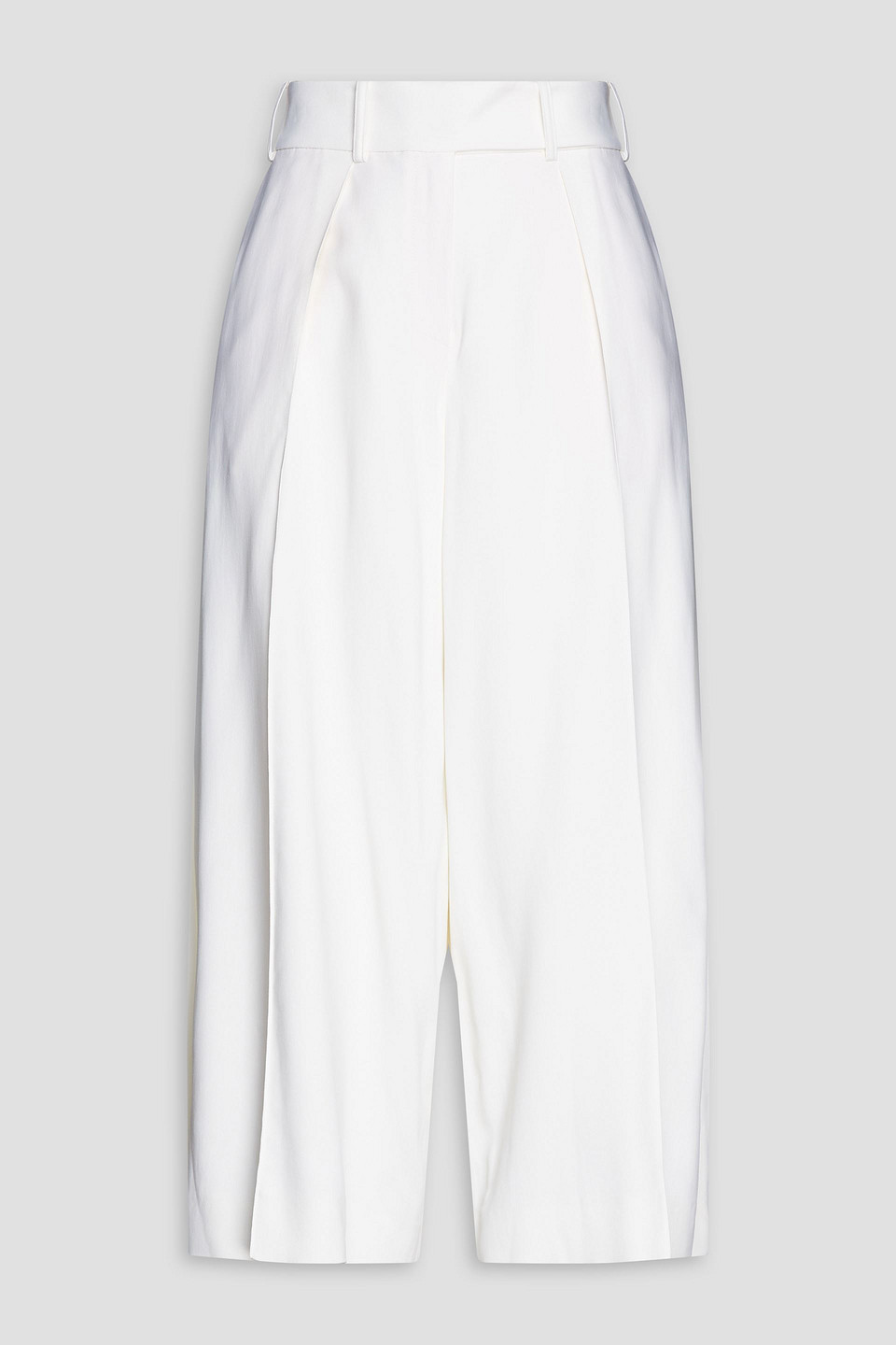 Alexandre Vauthier Culottes Aus Grain De Poudre Mit Falten