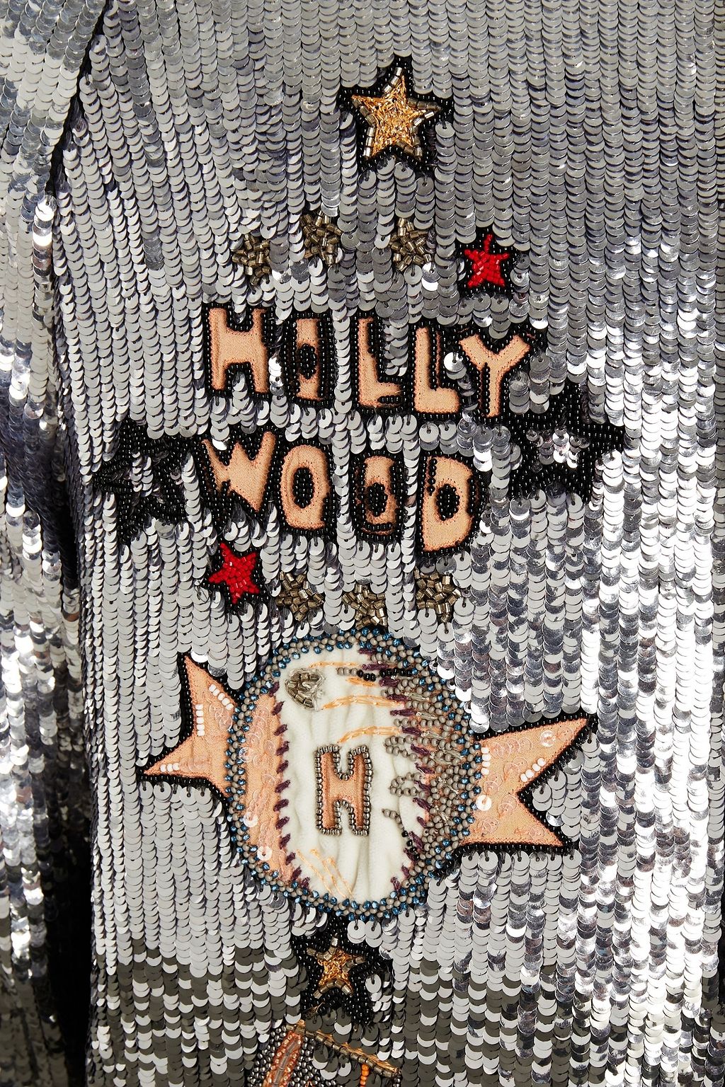 VALENTINO GARAVANI Embellished woven bomber jacket