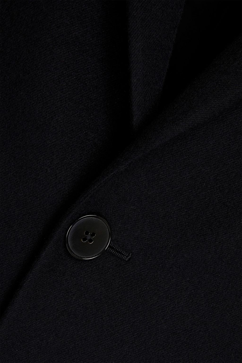 VALENTINO GARAVANI Brushed cashmere, silk and wool blend twill coat