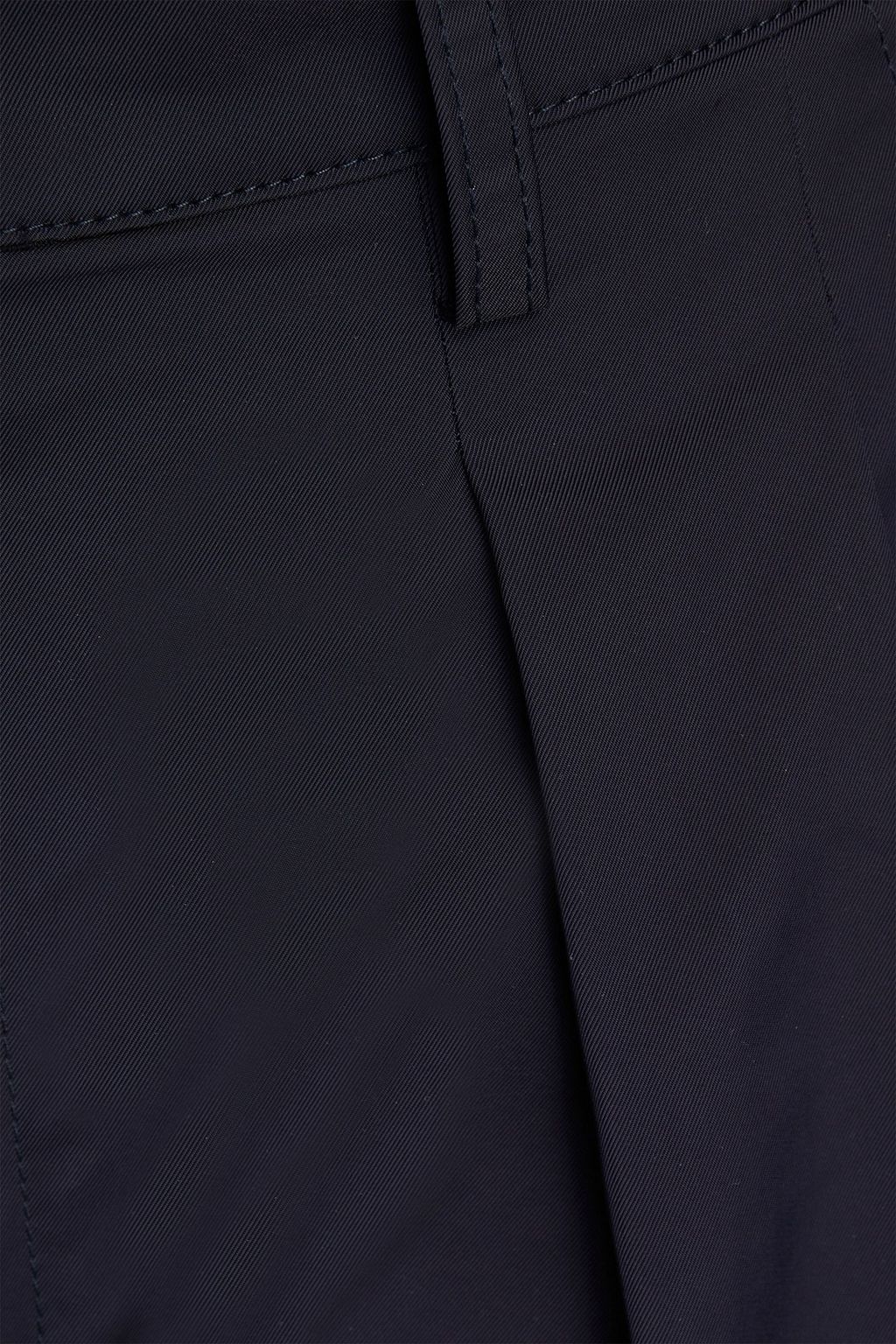 VALENTINO Pleated twill straight-leg pants