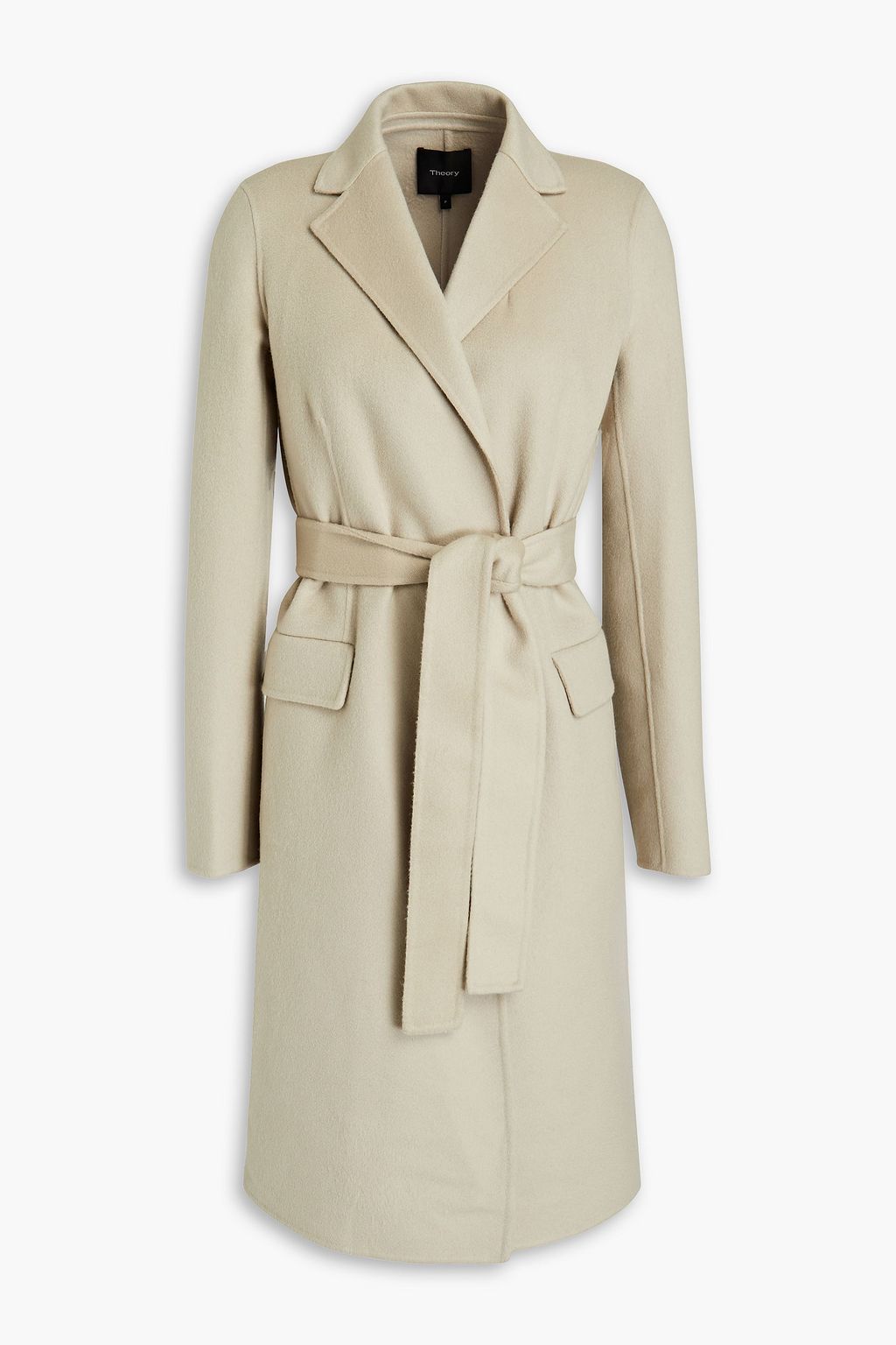 cashmere blend long coat
