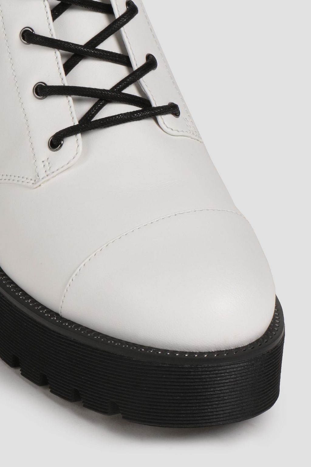 MICHAEL MICHAEL KORS Leather combat boots