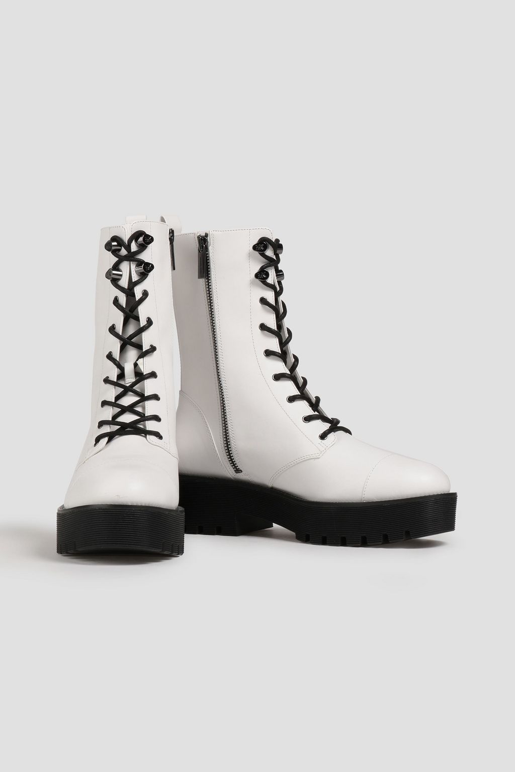 MICHAEL MICHAEL KORS Leather combat boots
