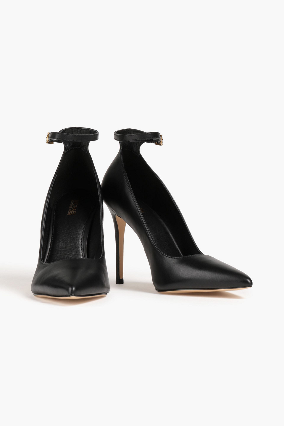 Michael Michael Kors Leather Pumps In Black