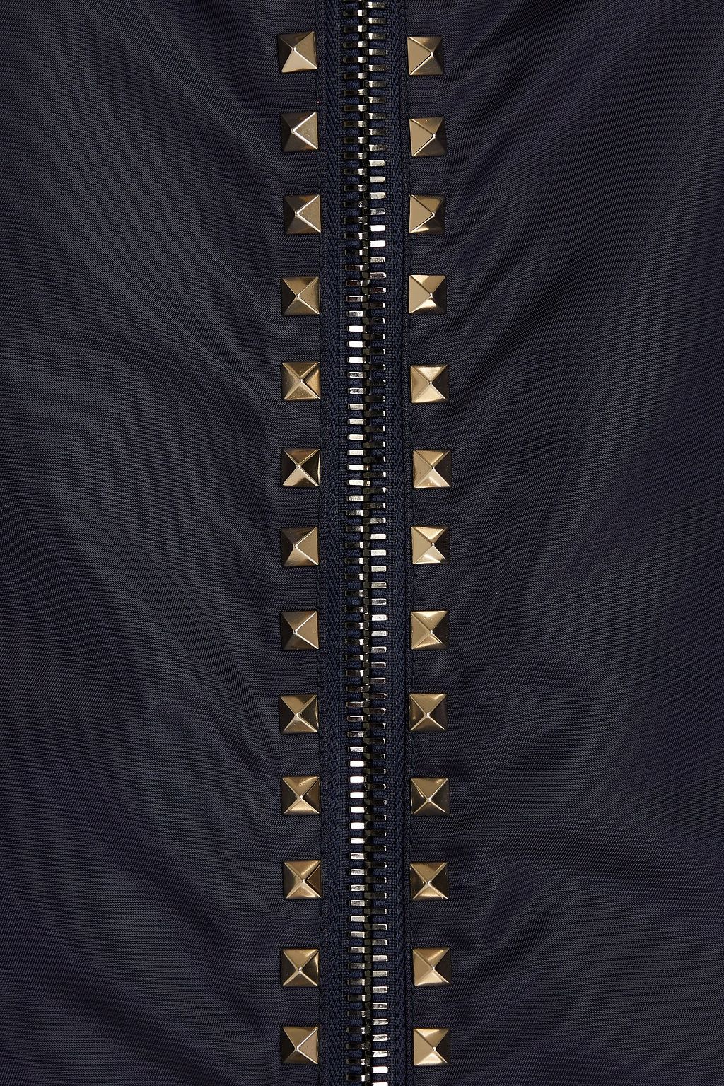 VALENTINO Studded shell bomber jacket