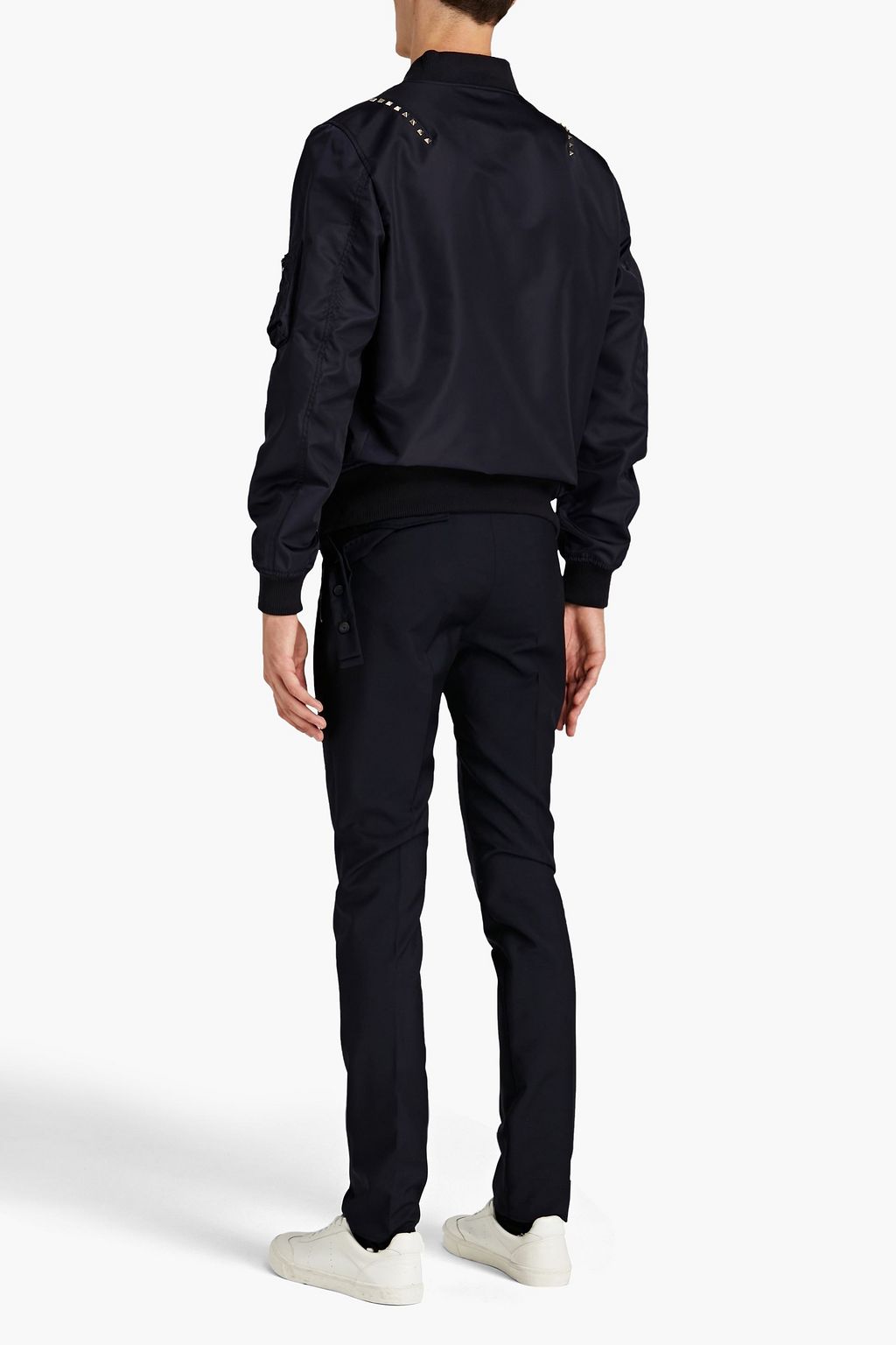 VALENTINO Studded shell bomber jacket