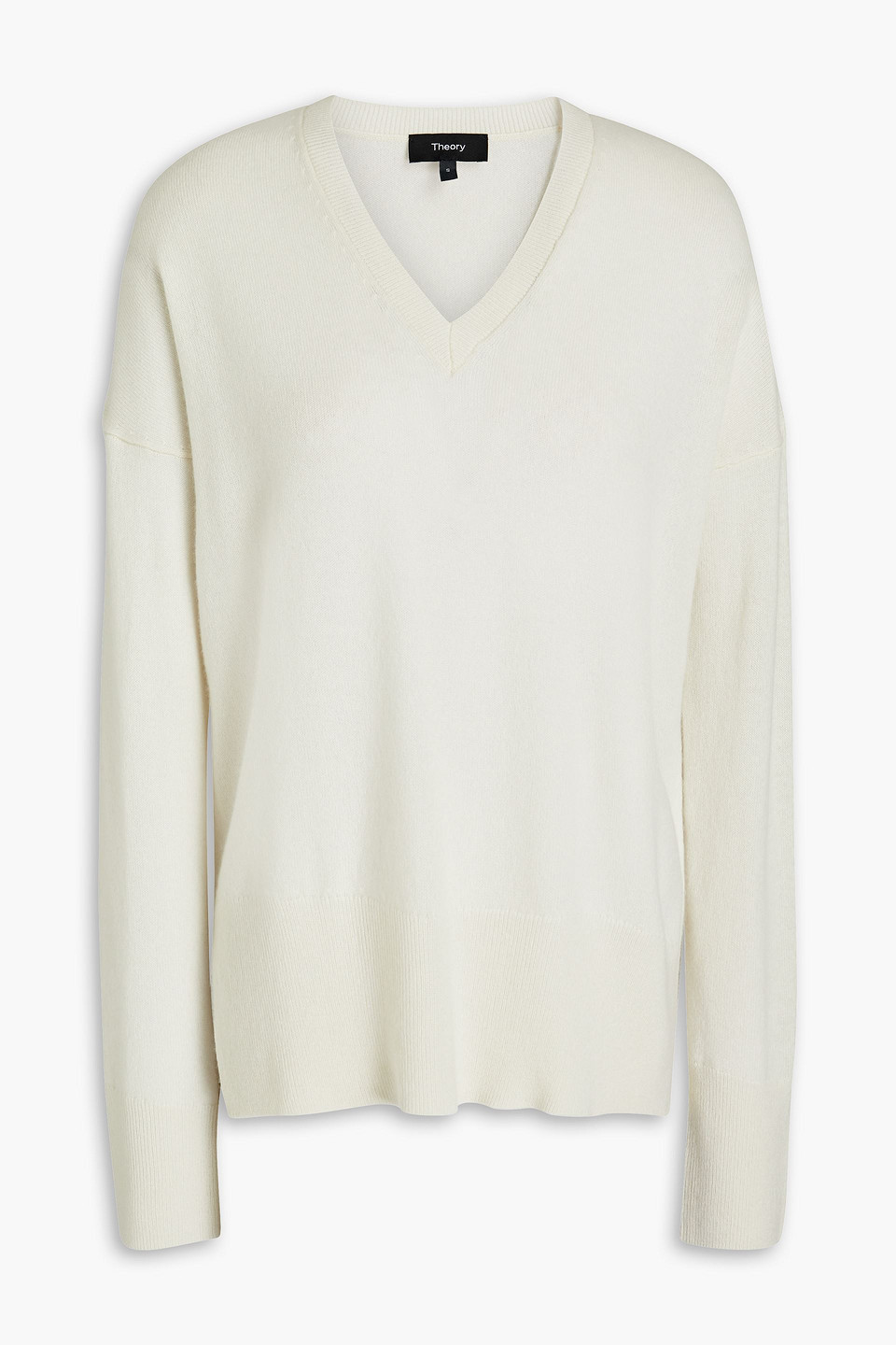 Theory Cashmere Jumper In White