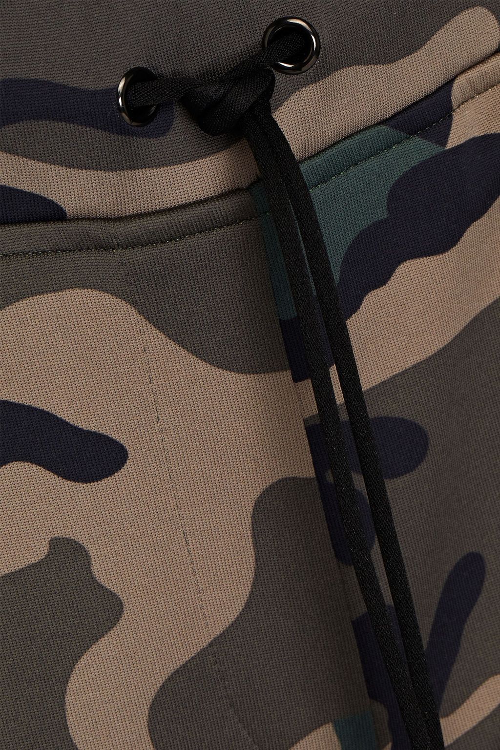 VALENTINO GARAVANI Shorts aus Jersey mit Camouflage-Print