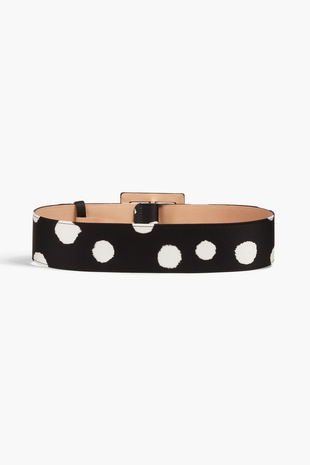 CAROLINA HERRERA Polkadot leather belt THE