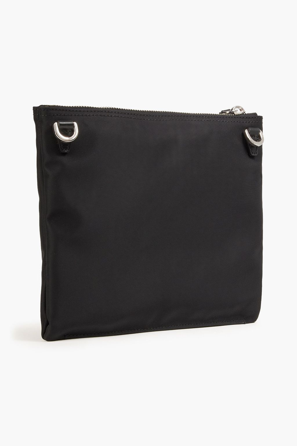 FERRAGAMO Leather and shell messenger bag
