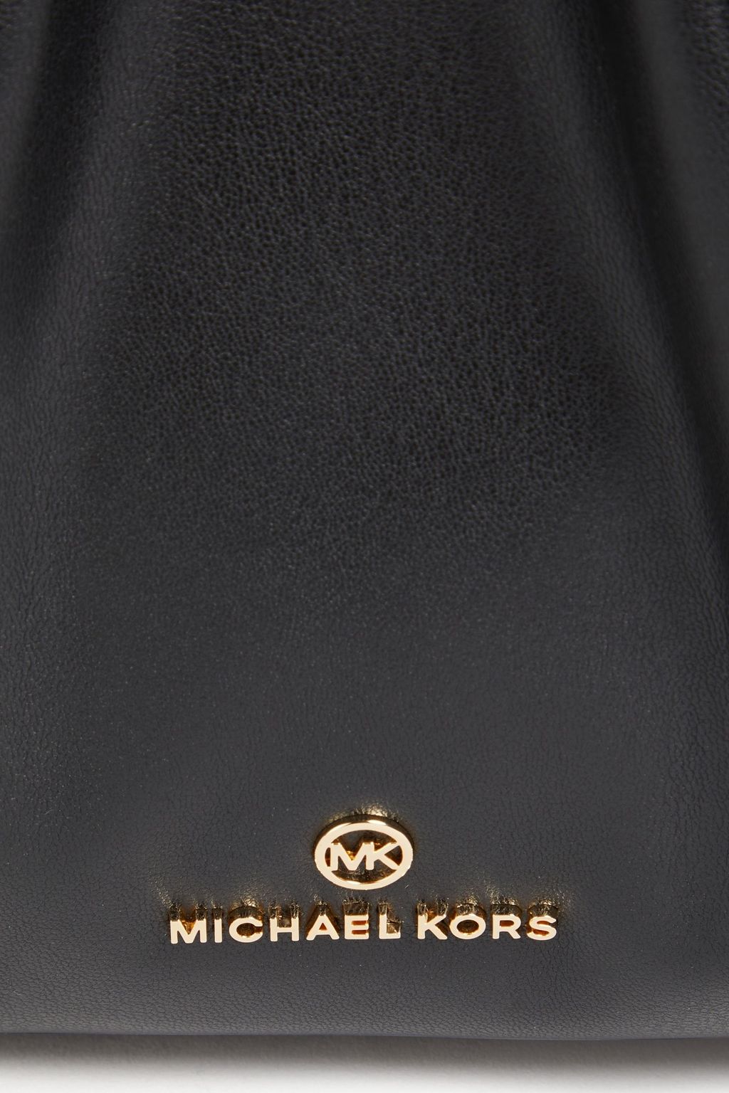 MICHAEL MICHAEL KORS Hannah pleated faux leather shoulder bag Sale up