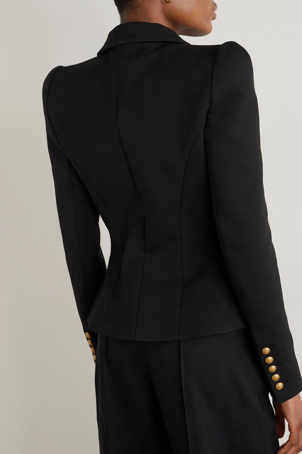 BALMAIN بليزر من مزيج قطن التويل