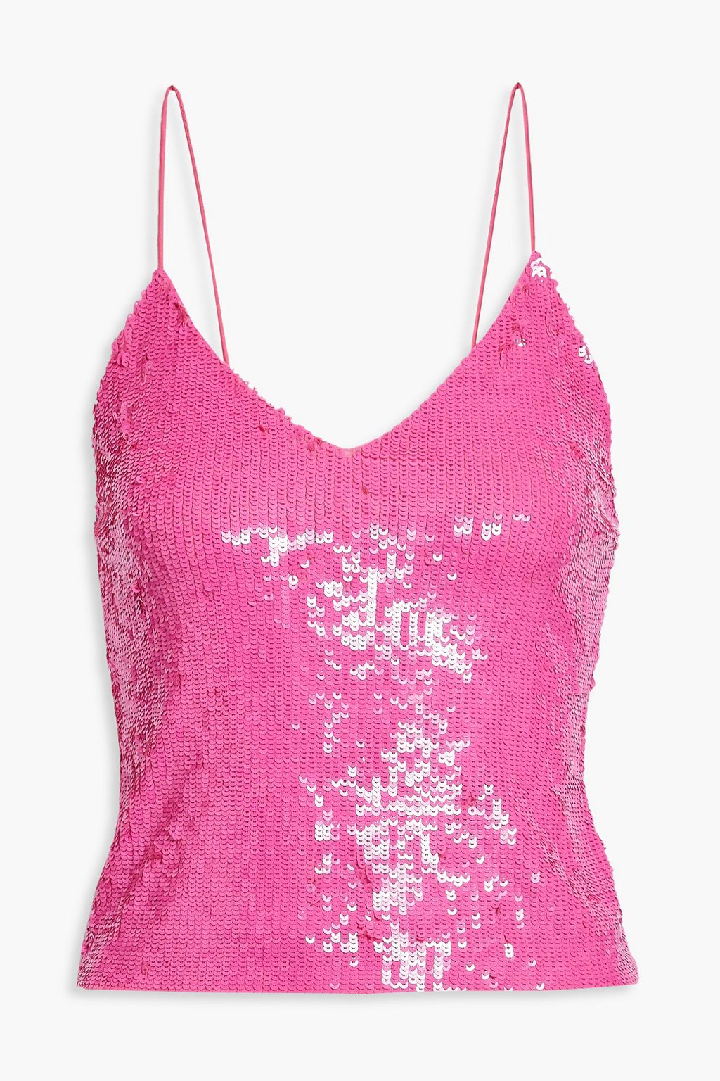 ALICE + OLIVIA Delray sequined mesh camisole | Sale up to 70% off | THE  OUTNET