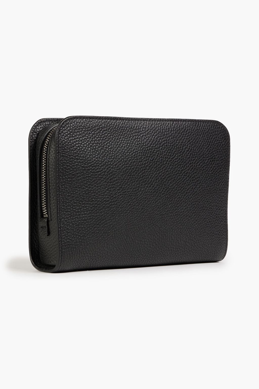 FERRAGAMO Pebbled-leather pouch