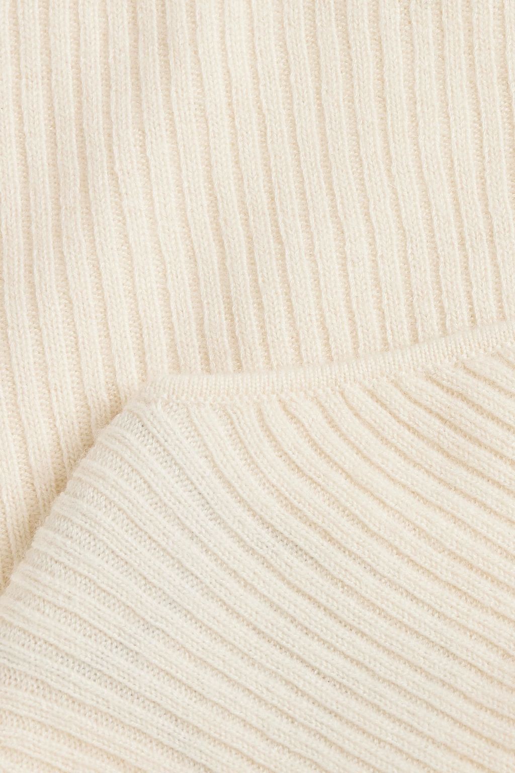 LOULOU STUDIO Arousa ribbed wool-blend shorts