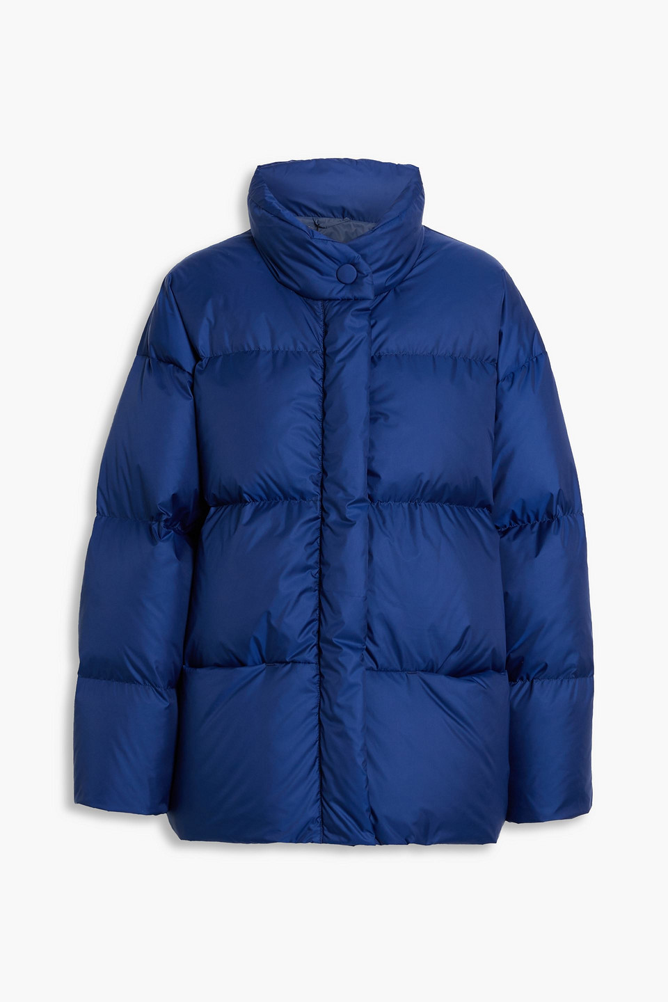 Ienki Ienki Vent Quilted Shell Down Coat In Royal Blue