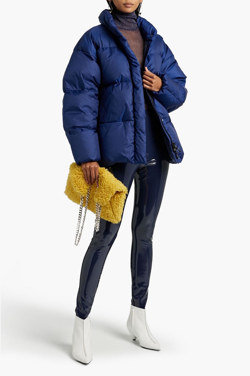 IENKI IENKI Vent quilted shell down jacket