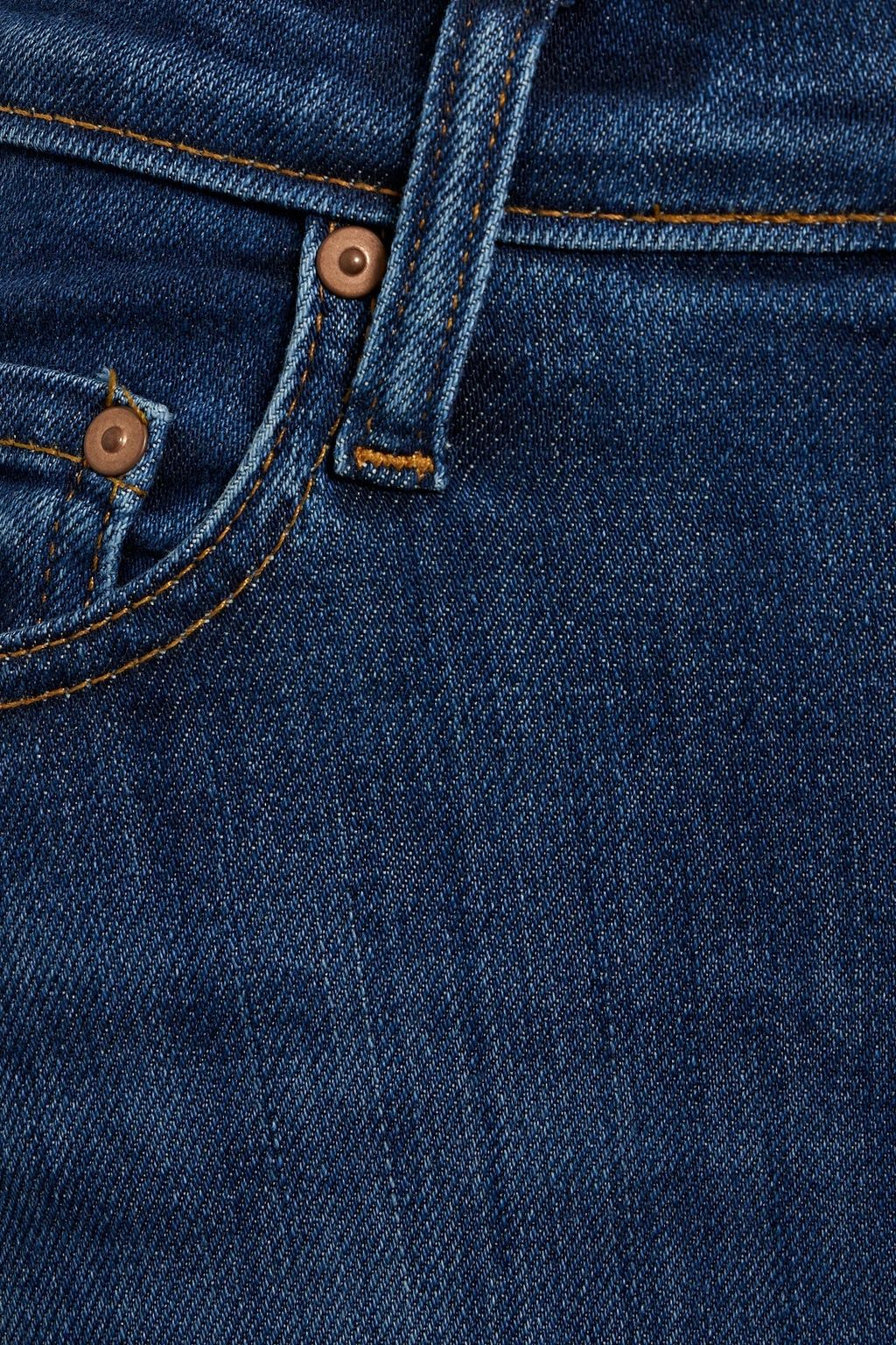NOBODY DENIM بنطلون جينز سكيني «سايرن» قصير مرتفع الخصر